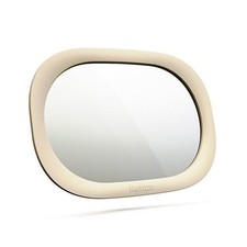 Baby Car Mirror - Rear Facing Car Seat Mirror for Infants - Extra Almond Cream