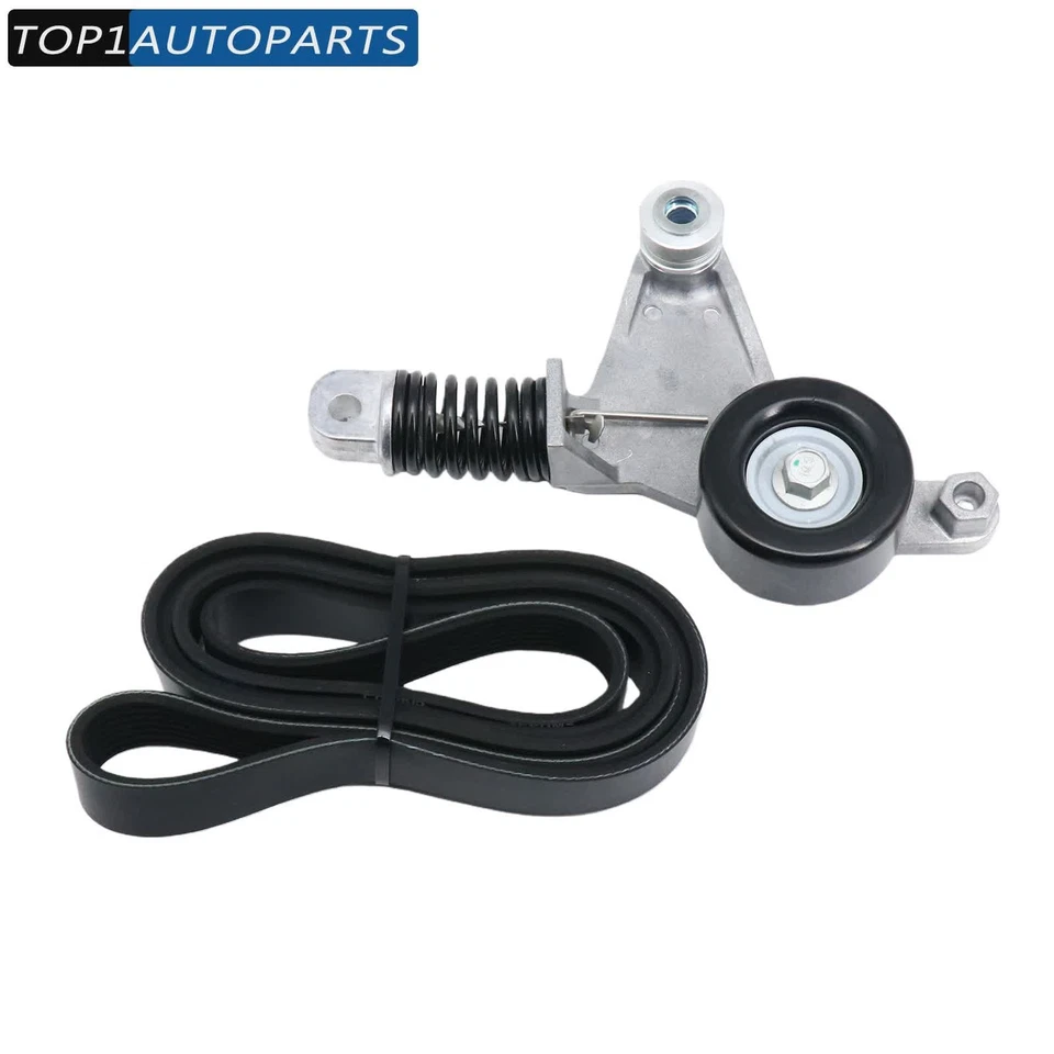 Kit de polea tensora de correa de transmisión serpentina de 2,4 L para Toyota Camry RAV4 Matrix xB Foto 2 de 4