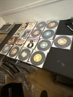 LOT OF RANDOM 7” 45RPM VINYL RECORD SINGLES! INCLUDES BEATLES AND STONES!!