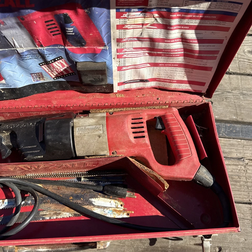 milwaukee sawzall 6537-22 Tested Fully Functional - Image 2 of 4
