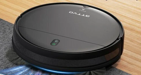 GTTVO Robot Vacuum Cleaner 2 in 1 Mopping No Remote/Accessories BR150 - BLACK