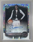 Agot Makeer 2025 Bowman #CPA-AM Speckle Refractor Chrome 1st RC Auto /299