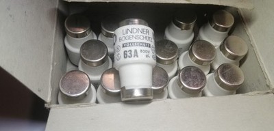 !!! SALE !!! Lot of 15 Pcs. Lindner 63A 500V 598.0637  (NEW 15 Pcs.)