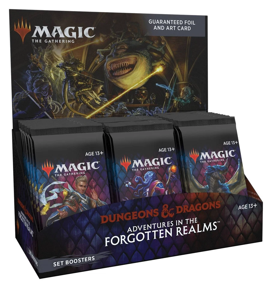 WIZARDS OF THE COAST Adventures in the Forgotten Realms Set Booster Display inglés - Magic Booster