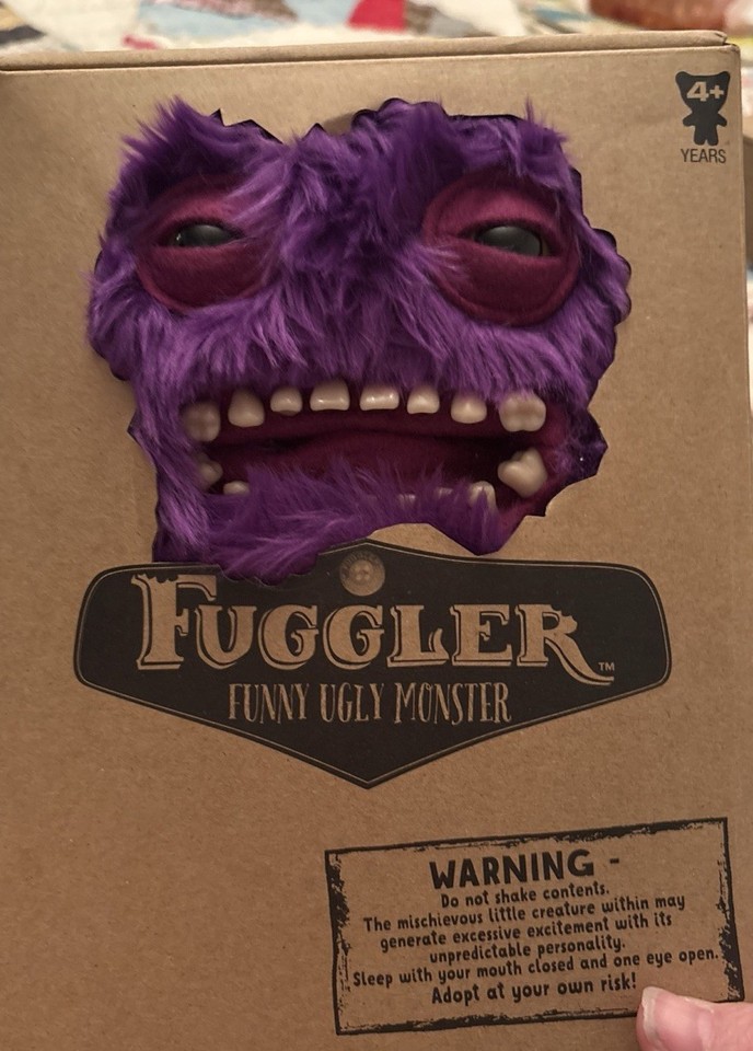 New Fuggler Purple Mr. Buttons Spinmaster 2018 Rare Retired New With ...