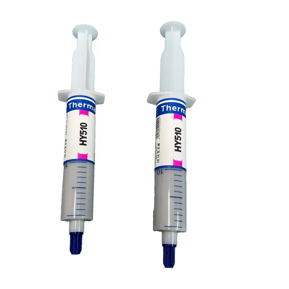 HALNZIYE 2 PCS HY510 30g tube Thermal Grease Paste 1.93 W/m-k for LED CPU GPU XBOX PS3 UK