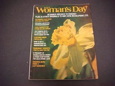Woman's Day Magazine April 1973 Designer Dresses Crochet Needlepoint M3870
