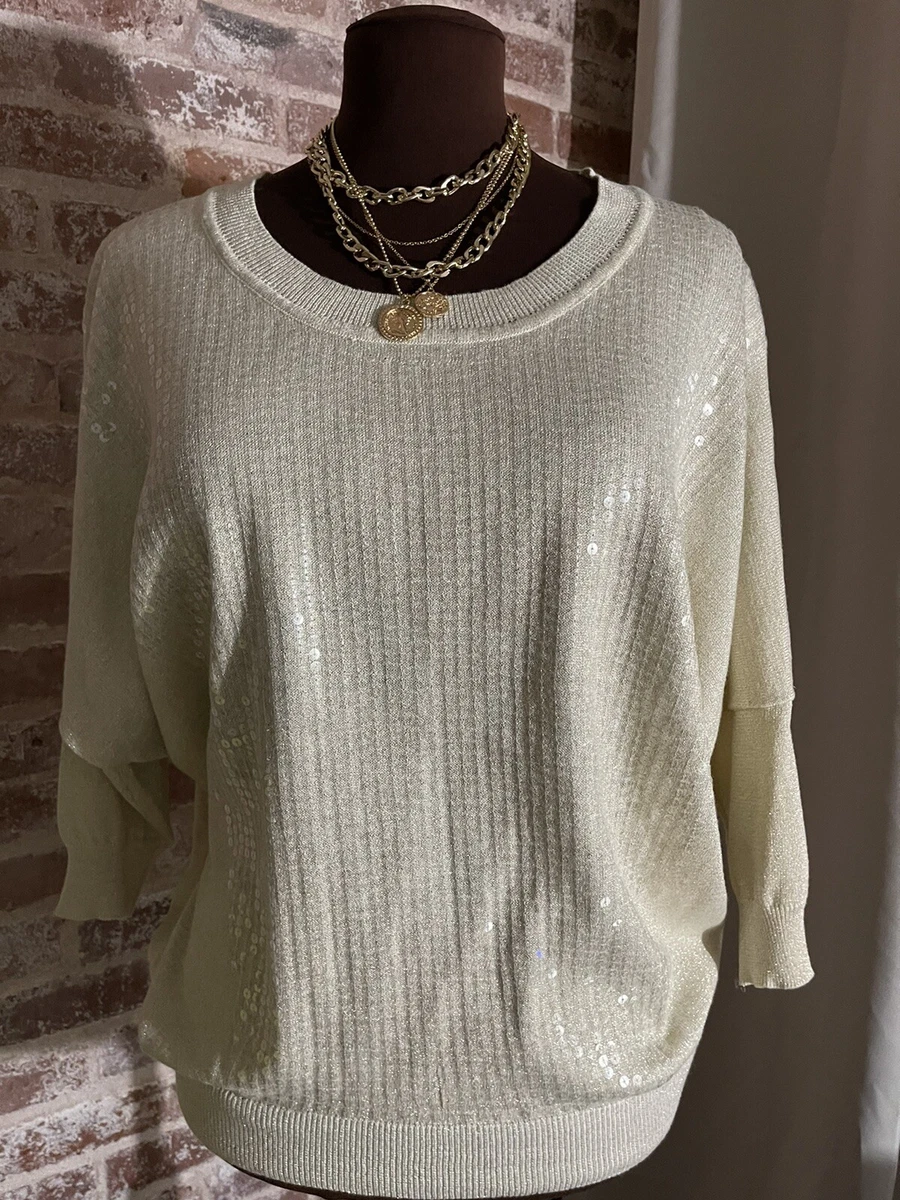 Sequin sweater cheap women's