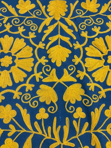 Colgante de pared Suzani / Colcha de algodón / Bordado hecho a mano / Regalo para especial - Imagen 4 de 5