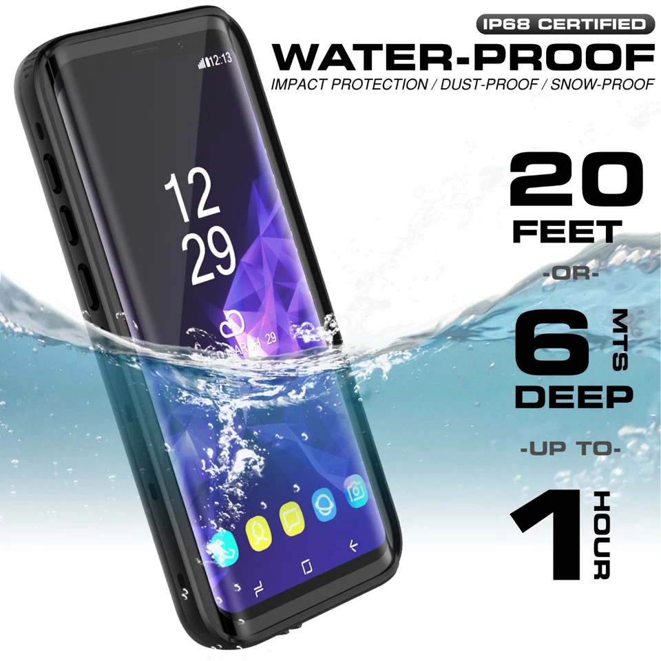 Funda Life impermeable a prueba de golpes a prueba de suciedad para Samsung Galaxy S9 / S9 Plus Foto 4 de 4