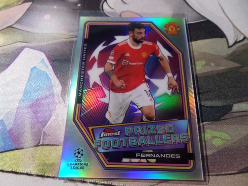 2021 Topps Finest UEFA Champions League Soccer Bruno Fernandes #PF-7