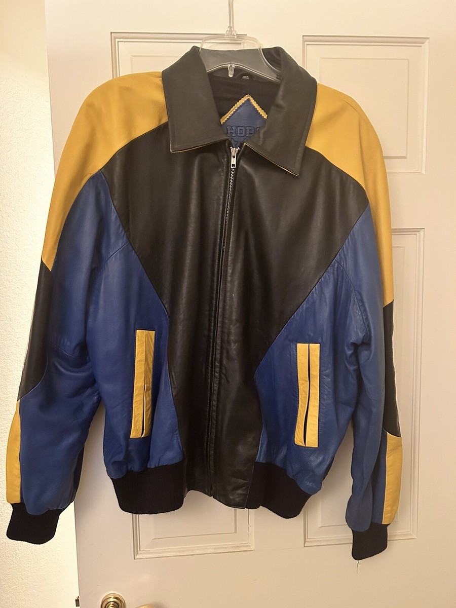 Vintage North beach Leather Eight Ball Jacket | eBay