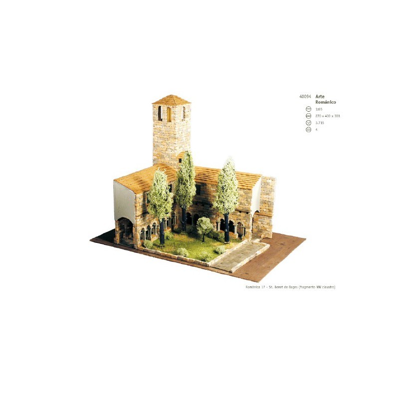 COSTRUZIONE ROMANICA 17 St. Benet de Bages ( Domus  - 40094 )