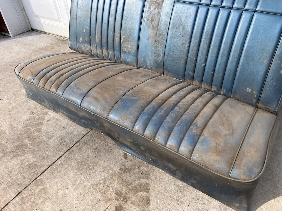 Pontiac Catalina 1968 asiento trasero Chevy Oldsmobile Buick 1969 1970 68 69 70 Foto 2 de 4