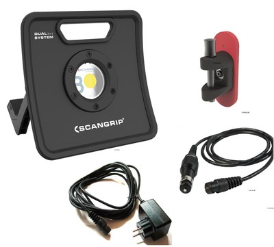 Scangrip NOVA 5K C+R Akku COB LED Strahler Lampe Flutlicht outdoor Baustrahler