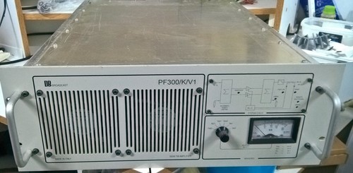 Amplificatore broadcast per FM banda fm 87 - 108 Mhz