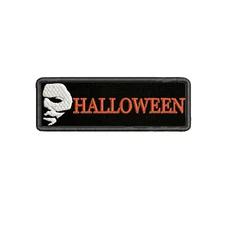 Myers Embroidered Iron-On Applique DIY Patch Halloween Friday The 13th Movie 