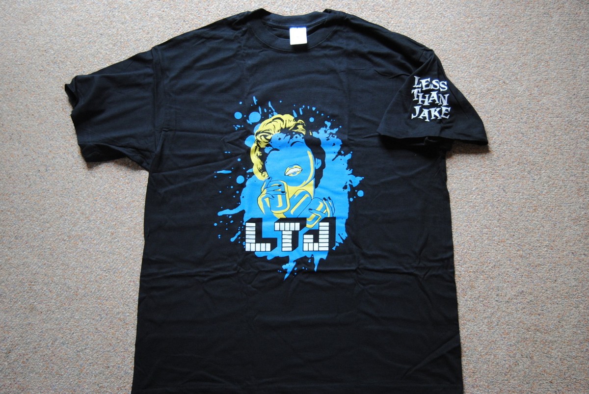 00s Less Than Jake フレイム スカルPEZ Tシャツ Less Than Jake PEZ T-Shirt Neu Offiziell Black Ska Punk Anthem | eBay