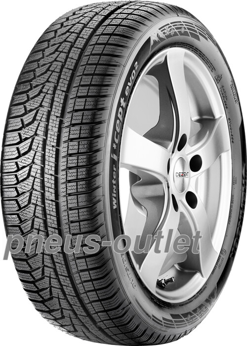 Pneu hiver Hankook Winter i cept evo2 265/35 R18 évite l aquaplaning