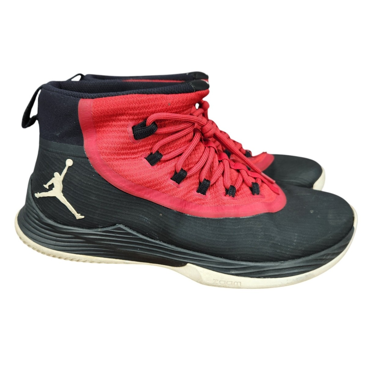 Jordan Ultra Fly 2 Basketball Shoes Mens‎ 14 Black Red Sneakers 897998-001 NIKE AIR JORDAN ULTRA.FLY 2 BRED JIMMY BUTLER for £120.00  main image 4