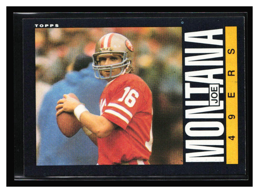1985 Topps #157 Joe Montana