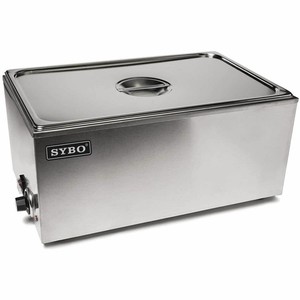 Sybo Steel Bain Marie Steam Serving Tray Commercial Food Warmer for Buffets - Click1Get2 Coupon&set=par&set=par1&set=par1