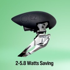 Protezione deragliatore anteriore EZ Gains® Aero risparmio 2-5,8 Watt®