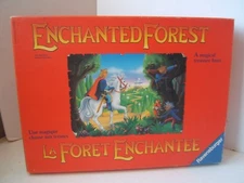 Enchanted Forest Board Game Missing Two Trees Ravensburger 1995