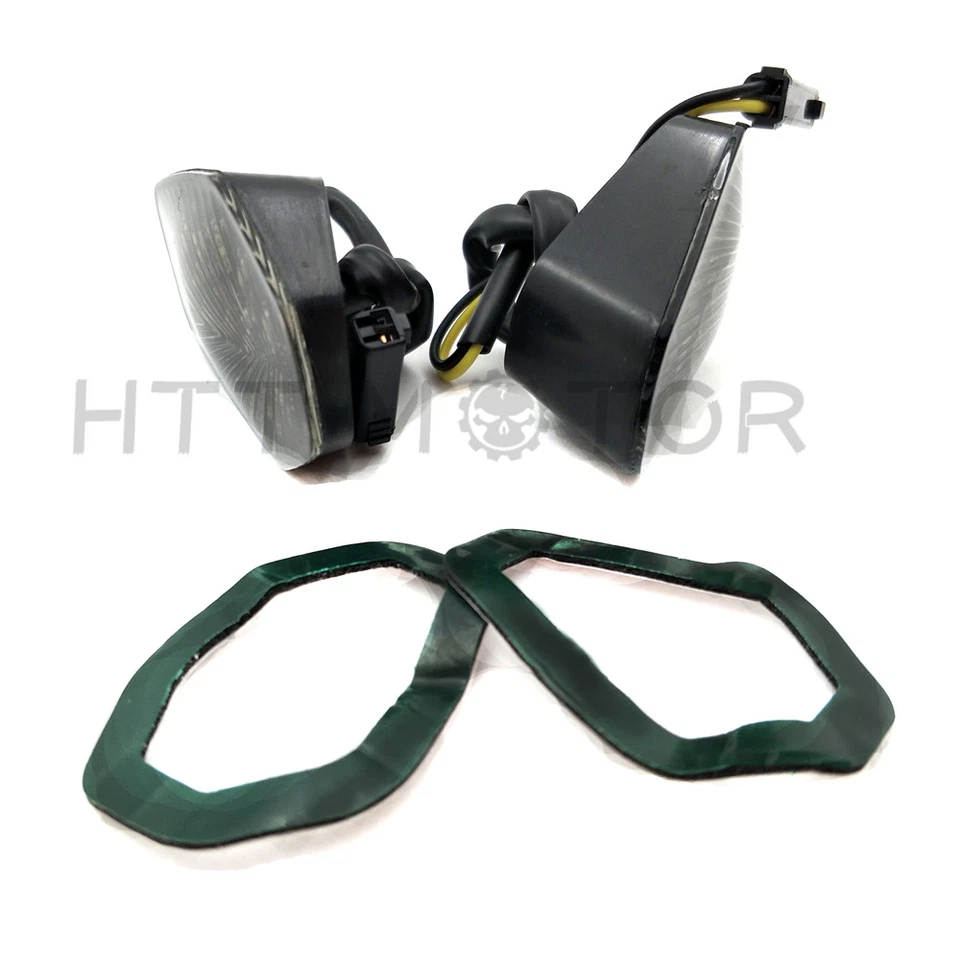 Luzes de seta de LED fumaça para Suzuki Gsxr 600 750 1000 2001 2002 2003 2004 - Imagem 4 de 4