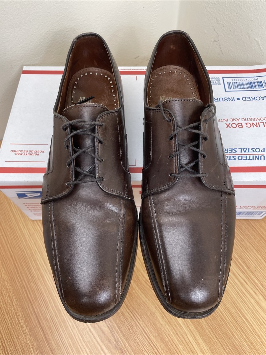 Allen Edmonds Sagamore Brown Leather Bicycle Toe Shoes Men’s 12D ? USA Made Allen Edmonds SAGAMORE Brown Men main image 3
