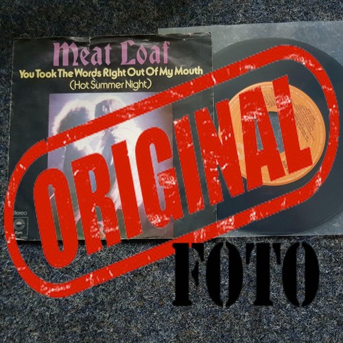 Meat Loaf - You took the words right out of my mouth 7'' Single Germany - Picture 5 of 5