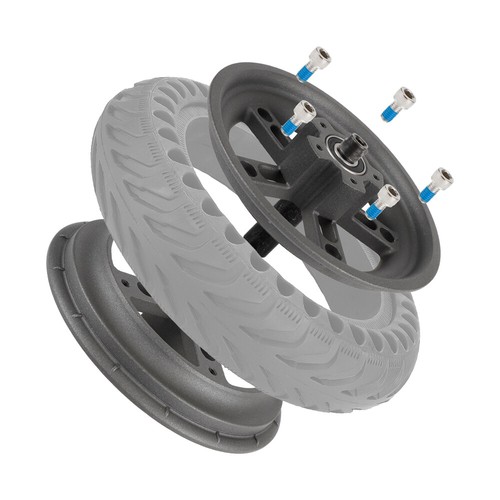 E-Scooter Rear Wheel Cover Hub Rim / Solid Tire for Xiaomi M365/1S/MI3/Pro/Pro 2 - Picture 14 of 29