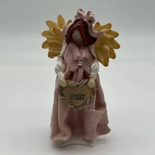 1998 Cathy Koziol Enesco 4” Angel Figurine “Hugs & Kisses” Angel Figurine Love