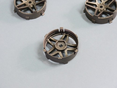 Tetsujin SOUTHERN CROSS Rim INSERTS 3/6/9 Offset -MATTE BRONZE -4 pcs TT-7563 - Picture 7 of 12