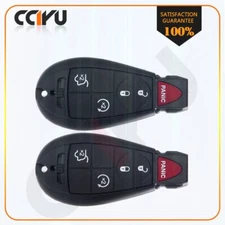 2 For Jeep Grand Cherokee Commander 2008 2009 2010 Remote Keyless Entry Key Fob