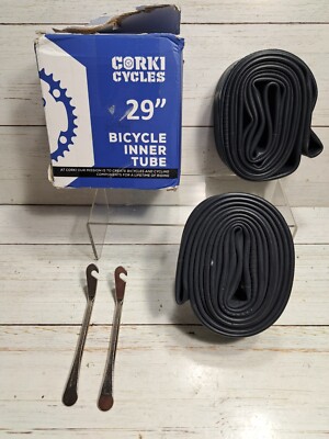 Corki Cycles 29'' Bike Tubes 2-Pack, Fit Tire Sizes 29 x 1.75 1.95 2.0 2.1 2.125
