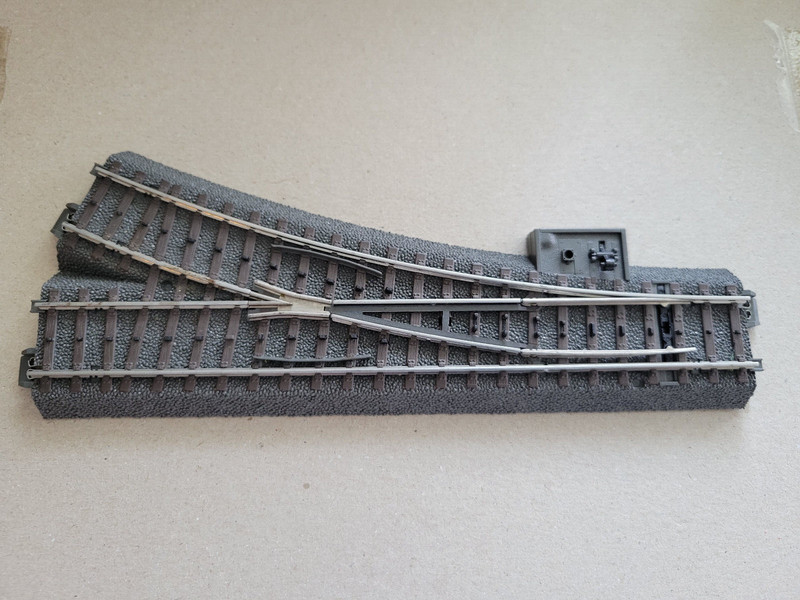 Marklin H0 24612 Right Hand Straight Turnout from Marklin layout - Lot#20