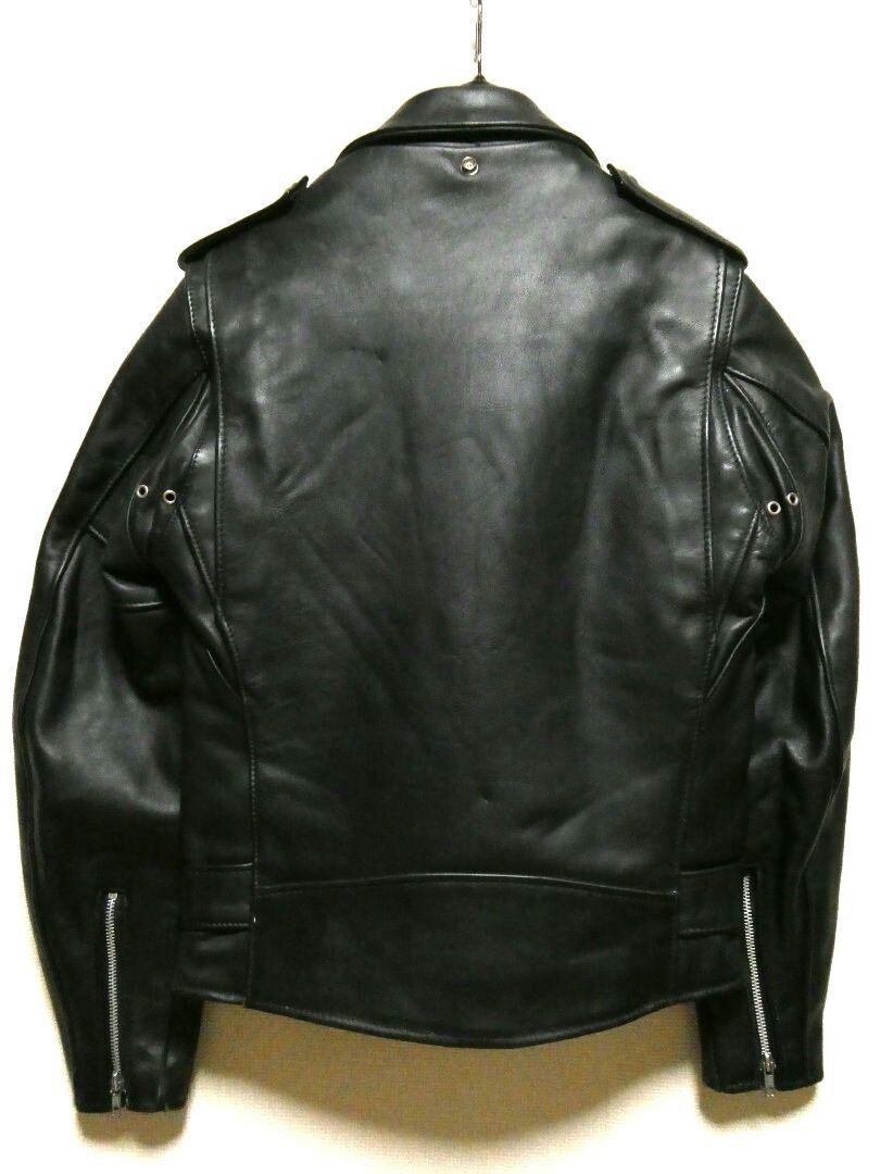 Rare Schott riders leather jacket, cowhide, black, 618 | eBay