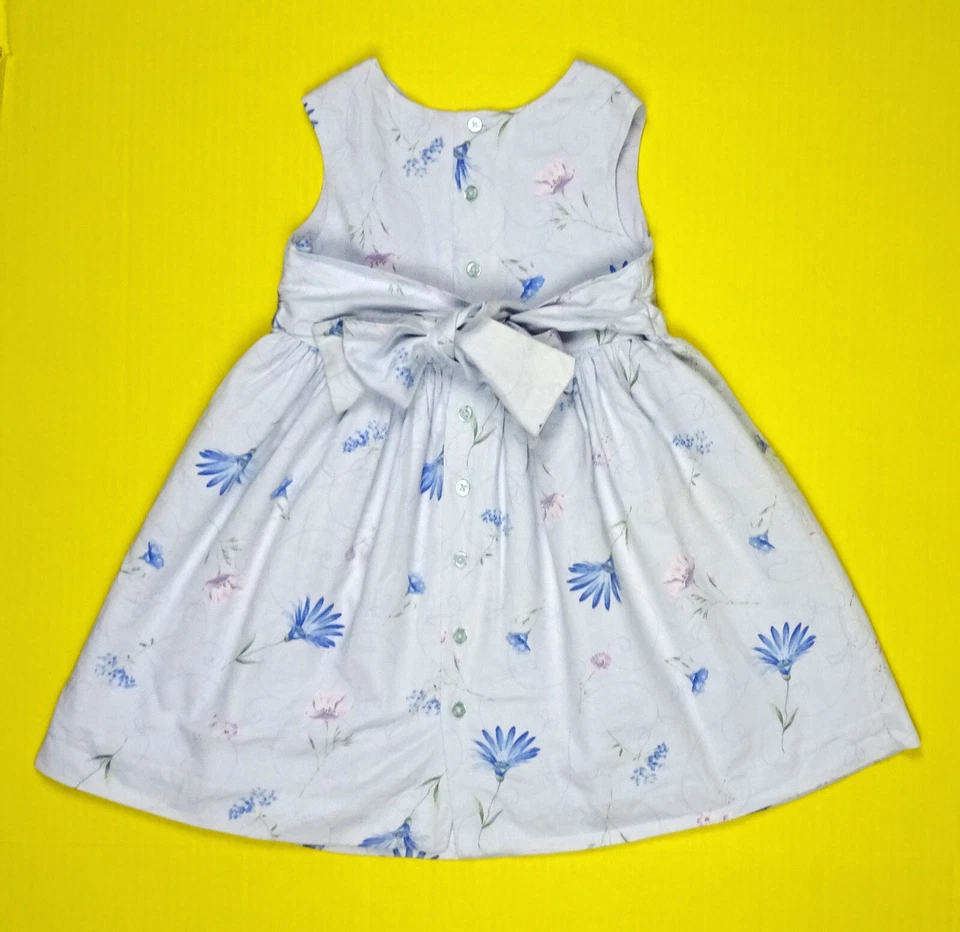 Vestido sin mangas vintage de Minnie Mouse para niñas 4 5 bordado de colección The Disney Store Foto 3 de 4