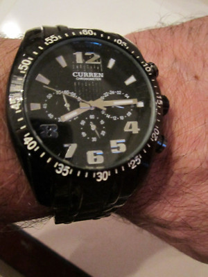 CURREN CHRONOMETER WATCH VERY LARGE AND HEAVY -  BBA-23