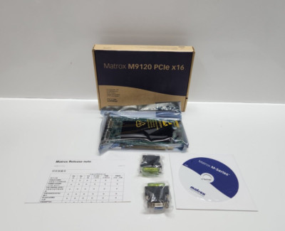 MATROX F7351-02 PCIE X16 MULTI-DISPLAY GRAPHIC CARD M1920-E512F REV A