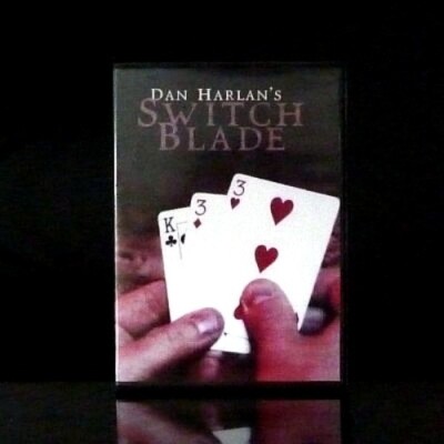 Switchblade by Dan Harla (Gimmicks+DVD) Card Magic Trick,Close Up Magic Illusion