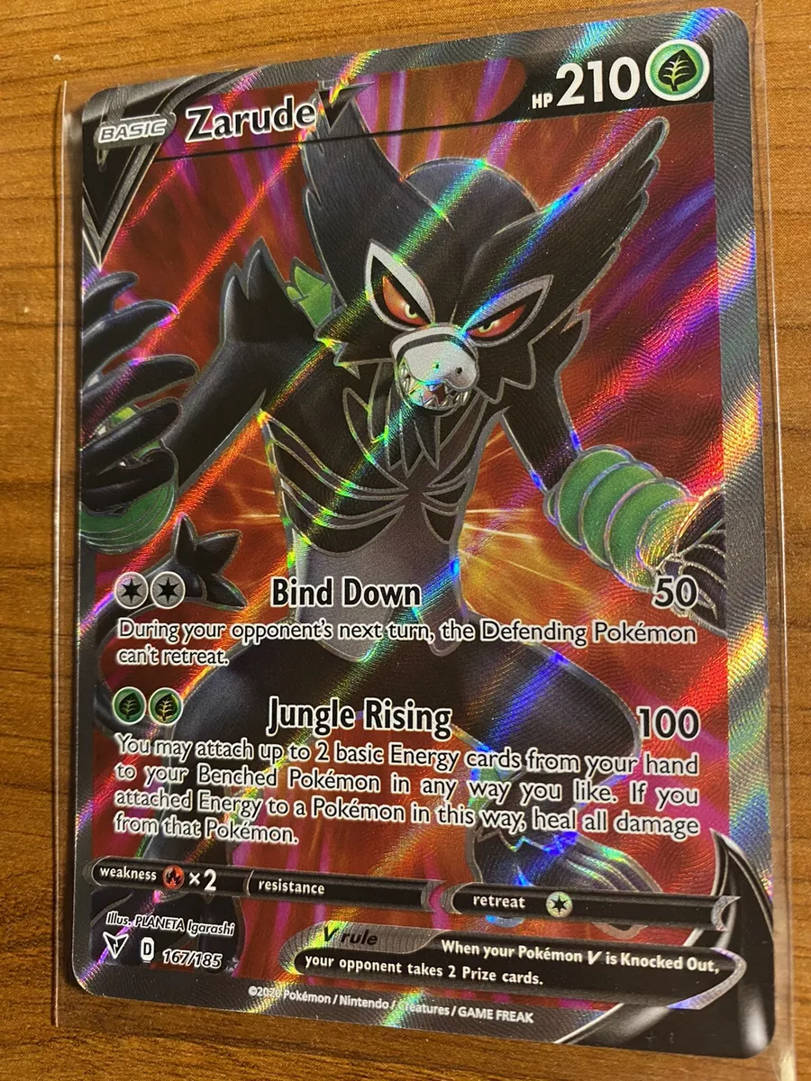 Zarude V - 167/185 - Full Art Ultra Rare