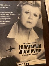 Shootdown, Angela Lansbury, Full Page Vintage TV Guide Ad