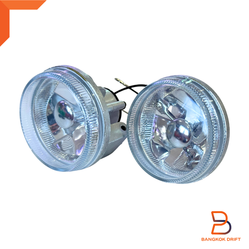 DLAA Clear Glass Len Universal 3" Fog Light Spot Bumper Lamp H3 12V 55W LA-2040 - Picture 6 of 10