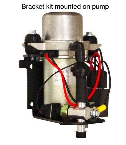 UP28 Rotary Vacuum Pump Bracket Kit w/ Switch, Relay, Check Valve, No Pump - Picture 8 of 10