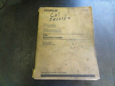 Caterpillar CAT 446 Backhoe Loader Parts Manual HEBP1836-01 | eBay