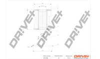 Dr!Ve+ DP1110.11.0053 ÖLfilter FÜR Alpina Bmw Land Rover Opel