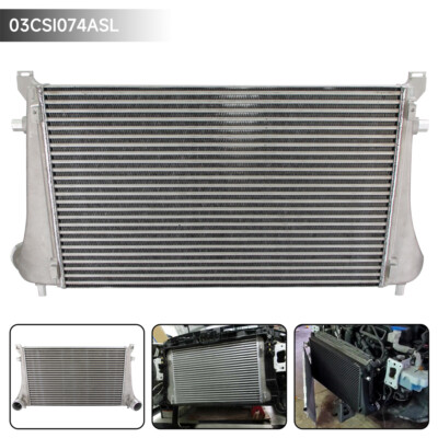 For VW MK7 GTI Golf R VAG 1.8T 2.0T 8V A3 S3 EA888 70MM Tuning Intercooler