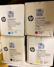 Cartuchos HP originales ccc530ac negro cc531ac cian, cc532 amarillo, cc533ac magenta